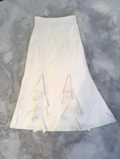 美品！プロポーション　マーメイドフリルスカートM