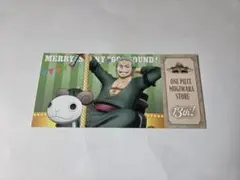 ONE PIECE 麦わらストア 13周年記念 ロロノア・ゾロ 特典カード