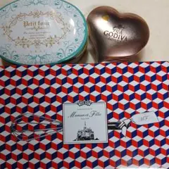 Maman et Fille 　ウカイ　GODIVA　空き缶セット