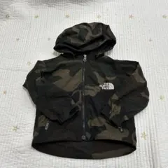 ノースフェイス コンパクトジャケット　迷彩　ベビー