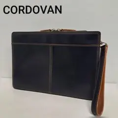 CORDOVAN クラッチバッグ セカンドバッグ ブラック コードバン