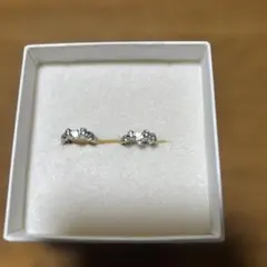 Misty キャッチイヤリング シルバーカラー キュービックジルコニアのサムネイル
