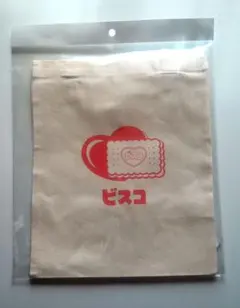 グリコ ビスコ まとめ買いビニールバッグ - メルカリ