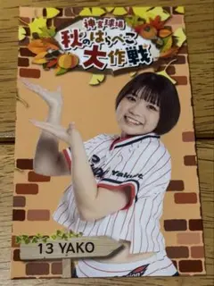 ヤクルト 13 YAKO Passion ステッカー 秋のはらぺこ大作戦