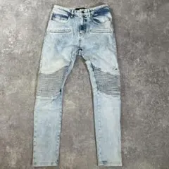 STAMPD Moto Repaired Denim Indigo 28 - メルカリ