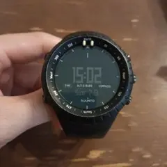 SUUNTO Core ブラック デジタル腕時計