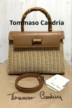 極美品✨Tommaso Candria 編み革 カゴ バッグ 希少 未使用品 2025年最新】tommaso candriaの人気アイテム - メルカリ