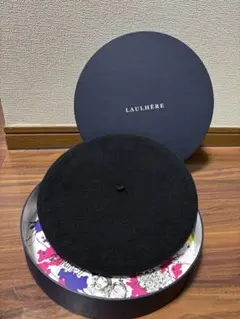 LAULHRE ベレー帽 CAMPAN 59 ブラック