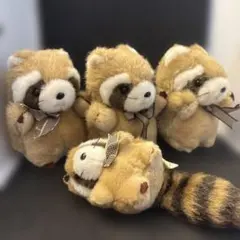 あらいぐま　ぬいぐるみ　2体セット　レトロ 2体セット あらいぐまラスカル ぬいぐるみ ヴィンテージ レトロ