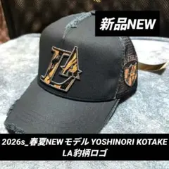 2026s_春夏NEWモデル YOSHINORI KOTAKE LA豹柄ロゴのサムネイル