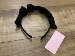 axes femme Chalmiere トリプルリボンカチューシャ（黒）のサムネイル