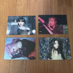 BLACKPINK ポストカード 4枚セット クリスマス仕様　ファンクラブ