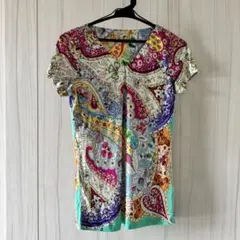 Lilly Pulitzerのマルチカラー 半袖チュニック ビーズ装飾 - メルカリ