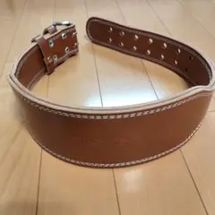 ゴールドジム レザー トレーニングベルト(サイズS)のサムネイル