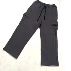 ベイクルーズ スウェットカーゴワイドパンツ Lサイズ