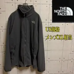 THE NORTH FACE ダークグレー ジャケット メンズXL相当 フリース