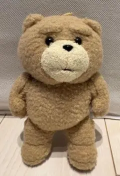 ベージュのクマ ぬいぐるみ 約20cm