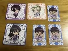 銀魂日和コラボチケット特典&ワードラリー特典箔押カード☆HANA-BIYORI