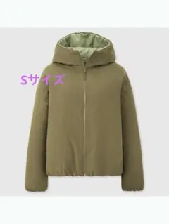 ユニクロ　ライトパデットパーカー　ジャケット　Sサイズ　レディース　メンズ