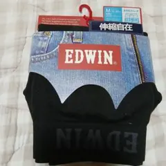 EDWIN ボクサーパンツ Mサイズ ブラック 伸縮自在のサムネイル