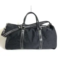 ☆美品☆ GIVENCHY ジバンシー　ボストンバッグ　ナイロン　内側ロゴ柄 楽天市場】ジバンシー ロゴモチーフ ボストンバッグ ナイロン