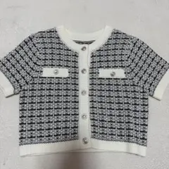 INGNI イング ツイード 半袖 トップス M