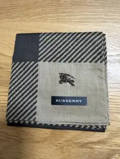 【新品】BURBERRY チェック柄 ハンカチ ベージュ　ブラウン