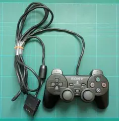 ps2 コントローラー ジャンク　純正 動作品　デュアルショック2 ブラック