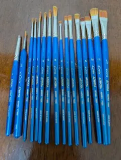 アシーナ トールペイント用 平筆 丸筆 16本セット