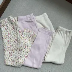 ユニクロ　レギンス　110 3枚セット