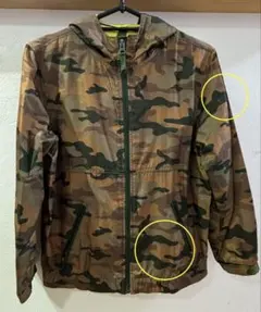 GAPkids迷彩柄フード付きジャケット 140