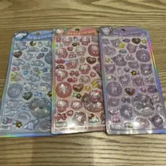 m*y様 【正規品】　サンリオ　うるちゅるポップシール　3種