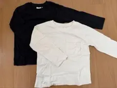 ZARA ポケットプレーンTシャツ　2枚セット