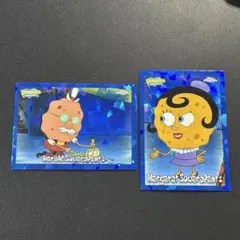 2枚セット Spongebob 2025 Topps Chrome スポンジボブ