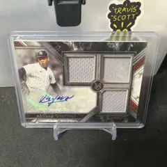 Aroldis Chapman relic auto サイン