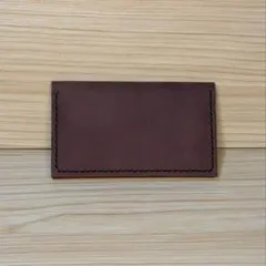 【ハンドメイド】姫路レザー本革名刺&カードケース海亀(ホヌ)刻印