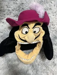 貴重品 廃盤品 ディズニー パークファンキャップ フック船長 貴重品 廃盤品 ディズニー パークファンキャップ フック船長