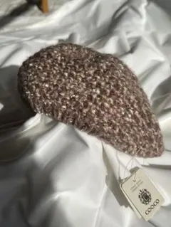 ニットベレー帽