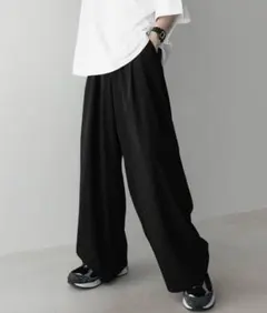 loose UNKNOWN out tuck drape wide PT