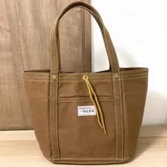 高級 一澤信三郎帆布 コットン キャンバス トートバッグ ハンドバッグ 