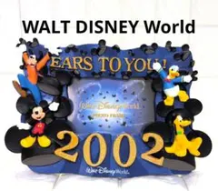 WALT DISNEY World 2002 写真フレーム　写真立て　ディズニー