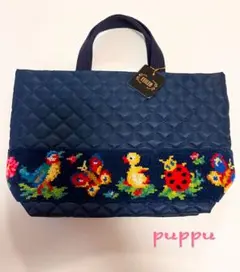 フェイラー　バック　未使用品 美品 フェイラー FEILER ミニ ハンドバッグ ポーチ シュニール織