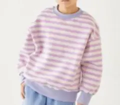 devirock グレーとピンクのスウェット 160