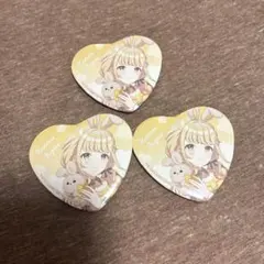 学園アイドルマスター 藤田ことね　GIGO トレーディングハート缶バッジ