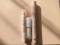 ウォンジョンヨ　メタルシャワーペンシル　04リコッタピーチ　他2本まとめて