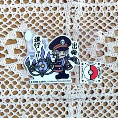 B-SIDE LABEL × ポケモン ノボリ&シャンデラ ステッカー