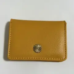 国会議事堂　限定品　本革コインケース　ミニ財布　イエロー　高市早苗