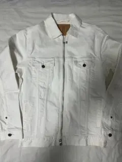 【美品】JAPAN BLUE JEANS ホワイトデニムジャケット M