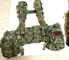 『未使用』AGGRESSOR チェストリグ　陸自迷彩　19日まで Amazon | AGGRESSOR-GROUP オリジナル CSAR BASIC 3P CHEST RIG