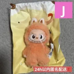 【J】ラブブ PIN FOR LOVE イニシャル ぬいぐるみマスコット